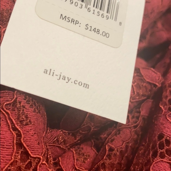 🆕Ali & Jay Lace Long Sleeve Wrap Dress😍 - Picture 2 of 8
